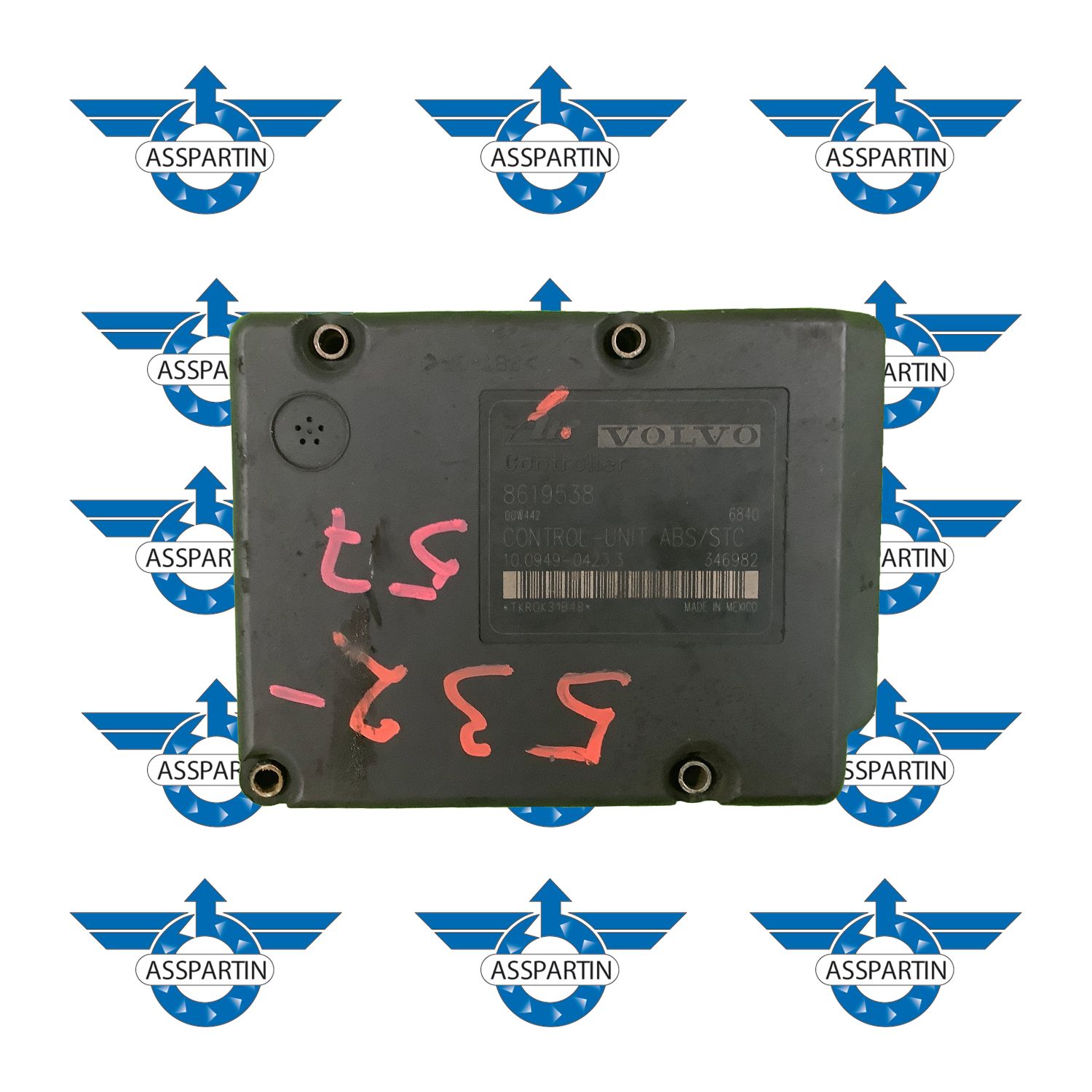 ABS Steuergerät (8619545) für Volvo C70 von 1999 bis 2005